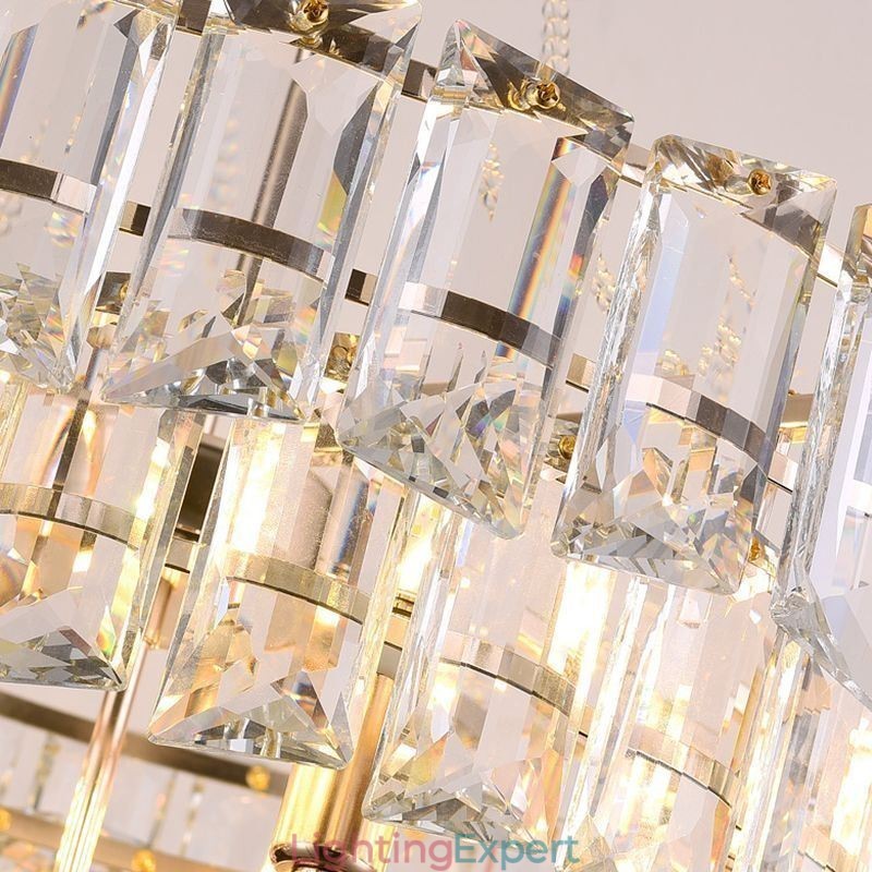 White Crystal Pendant Light Modern Ceiling Lights Hanging Lights