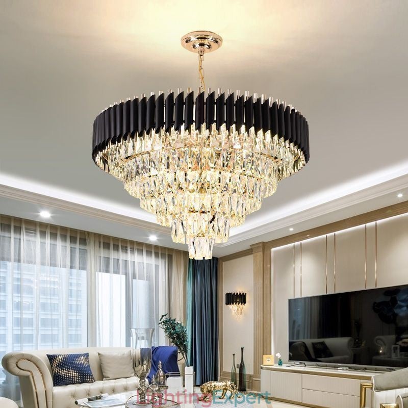 Luxury Crystal Pendant Light Ceiling Light 6 9 12 Lights