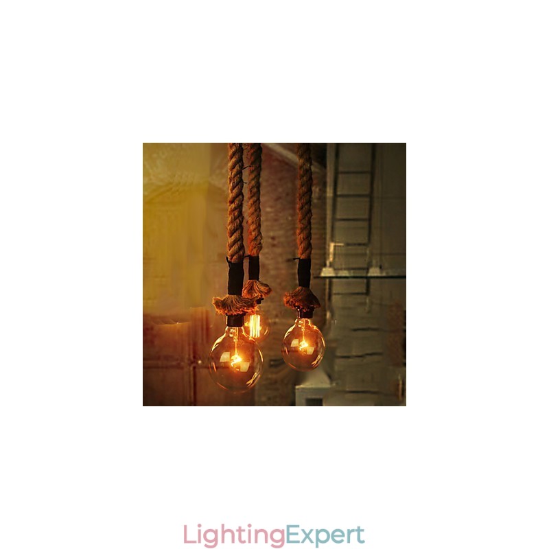 Chandelier Mini Style Traditional Classic Glass Pendant Light