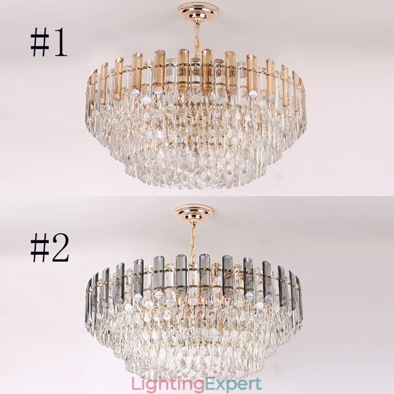 European Pendant Light Modern K9 Crystal Lighting