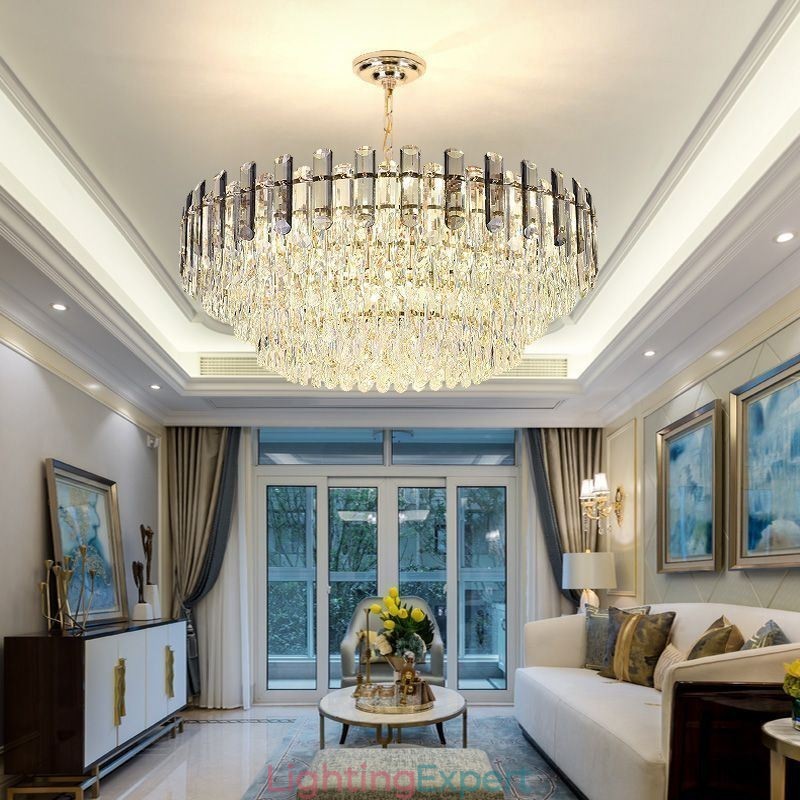 European Pendant Light Modern K9 Crystal Lighting