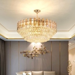European Pendant Light Modern K9 Crystal Lighting