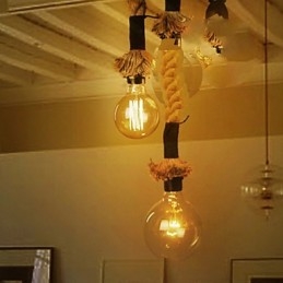 Chandelier Mini Style Traditional Classic Glass Pendant Light
