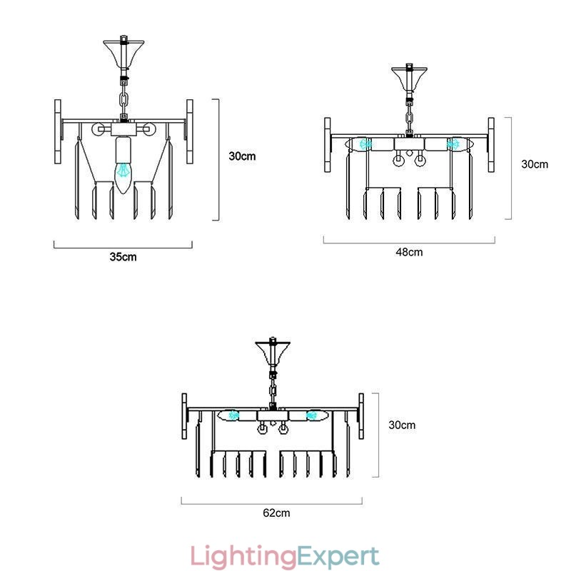 Gorgeous Pendant Light K9 Crystal Ceiling Light