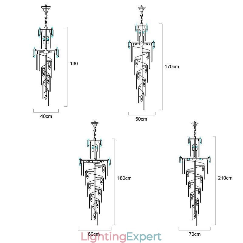 Modern K9 Crystal Pendant Lamp Ceiling Light Fixture