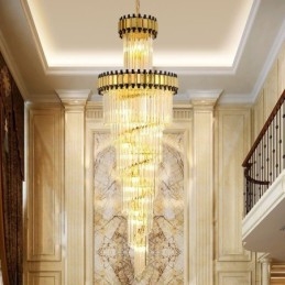 Crystal Pendant Light Modern Spectacular K9 Ceiling Light