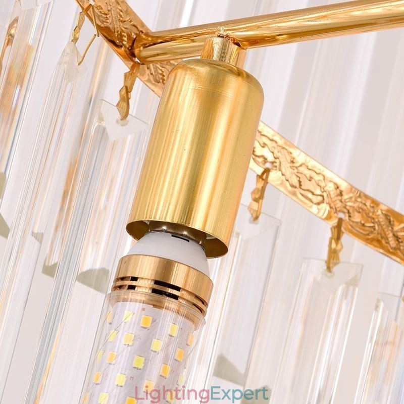 Crystal Pendant Light Modern Spectacular K9 Ceiling Light