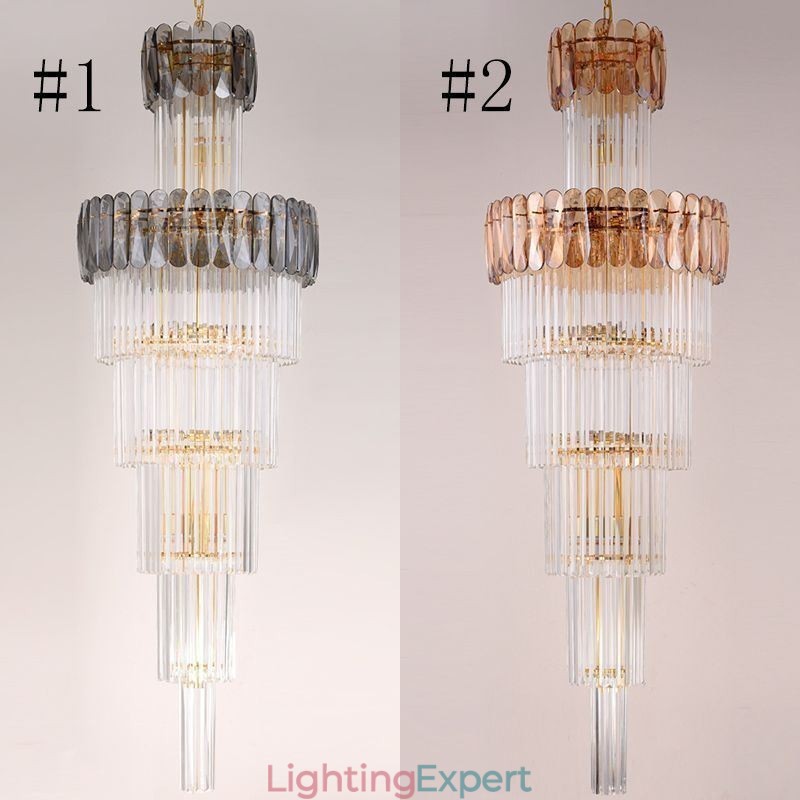 European Pendant Light Modern Spectacular K9 Ceiling Light