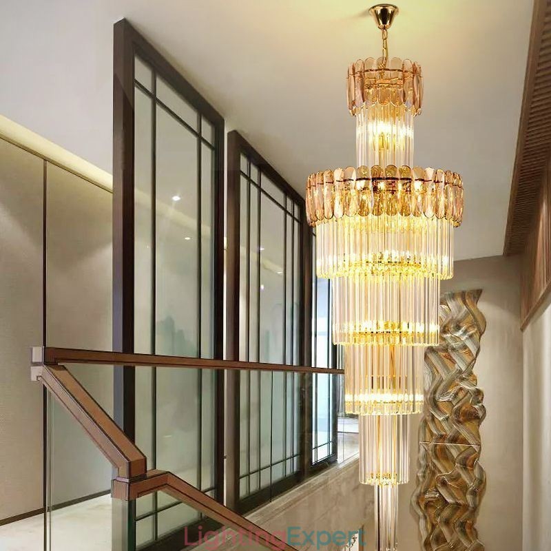European Pendant Light Modern Spectacular K9 Ceiling Light