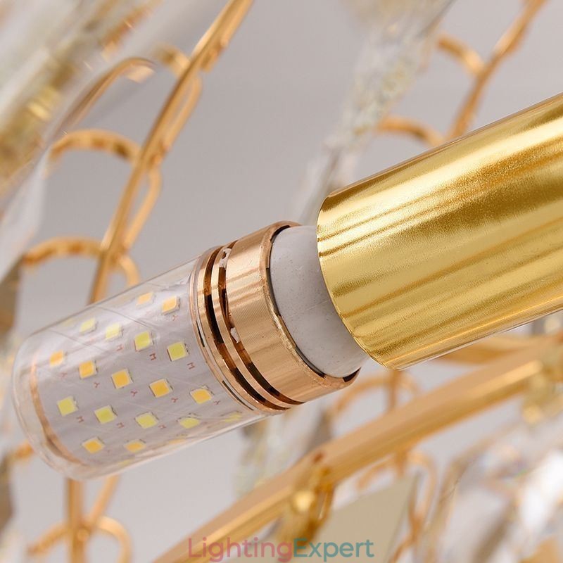 European Pendant Light Modern Spectacular K9 Ceiling Light