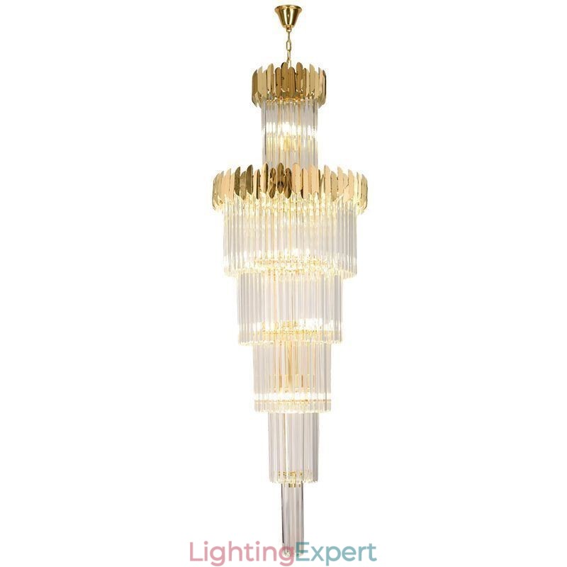 Modern Crystal Ceiling Light Fixture Pendant Lamp Dining Foyer