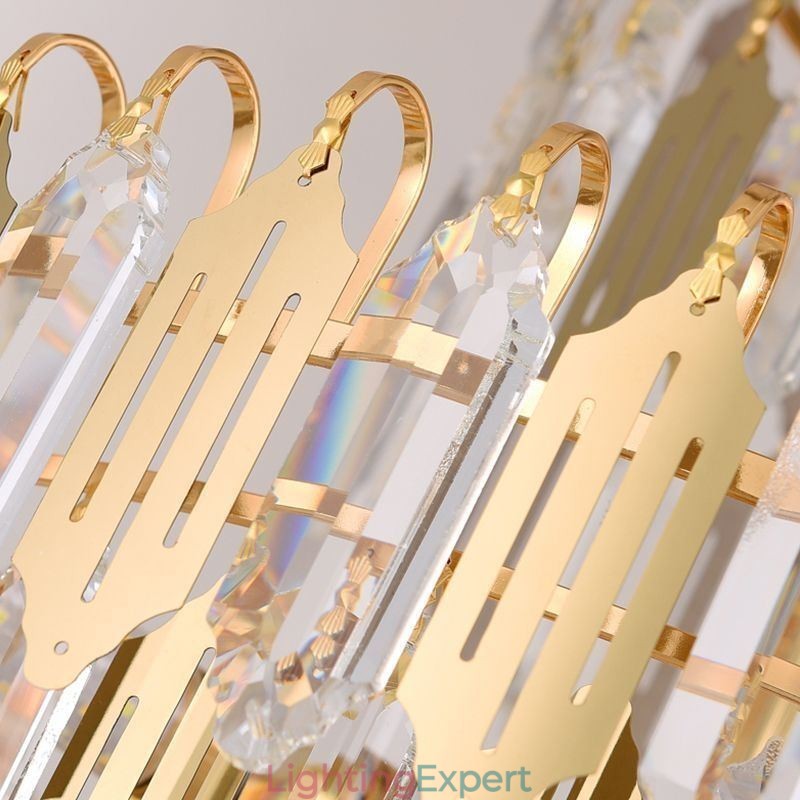 Modern Crystal Pendant Light Contemporary Ceiling Lamp