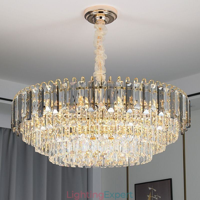 Crystal Pendant Light Luxury Ceiling Lighting 12 16 Lights