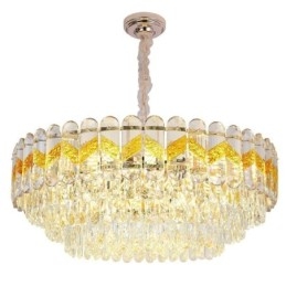 Luxury Pendant Light Crystal Ceiling Lighting Fixture 9 12 16 Lights