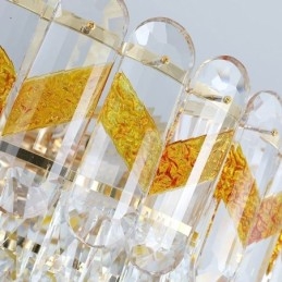 Luxury Pendant Light Crystal Ceiling Lighting Fixture 9 12 16 Lights