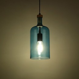 Chandelier Modern Pendant Light with Glass Shade