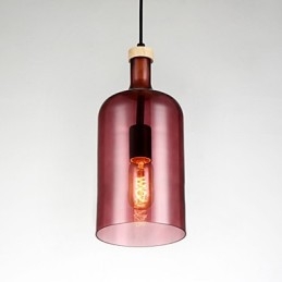Chandelier Modern Pendant Light with Glass Shade