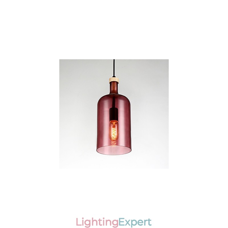 Chandelier Modern Pendant Light with Glass Shade