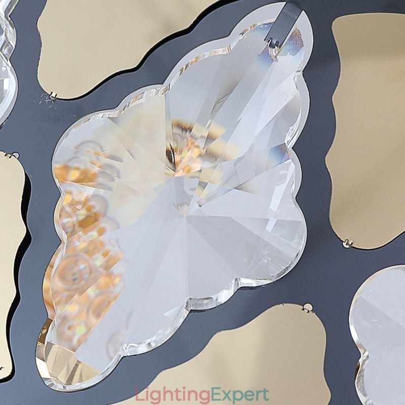 Crystal Pendant Light Modern Lacy Ceiling Light Fixtures