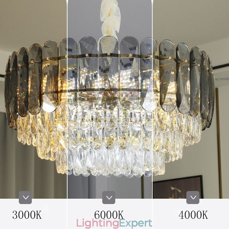 Crystal Pendant Ceiling Light Fixture