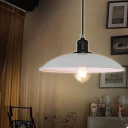 Contracted White Droplight Rustic Lodge Traditional Classic Pendant Light