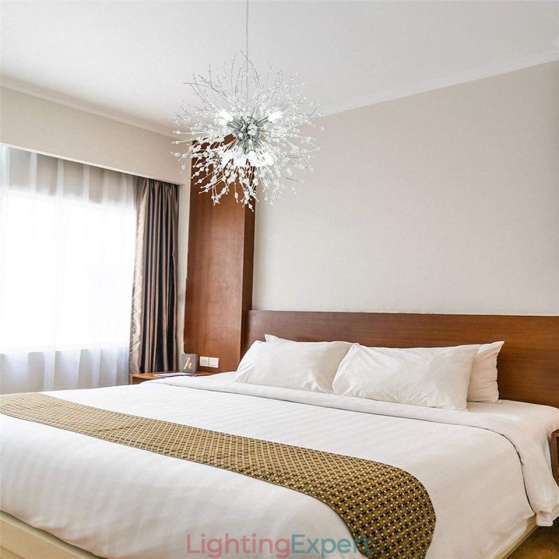 Firework Chandelier 8 Lights Dandelion Pendant Light