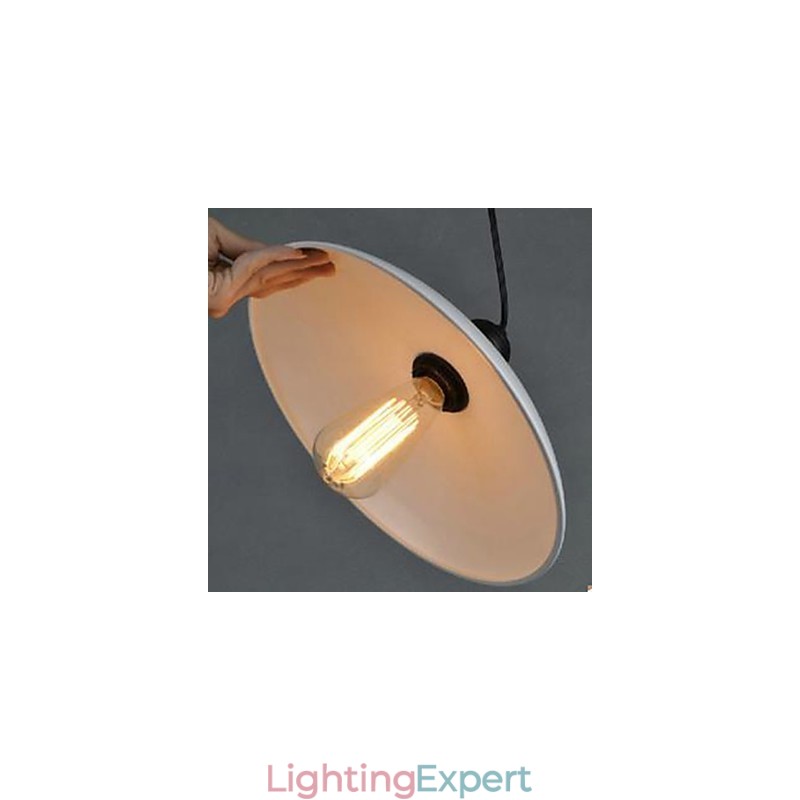 Contracted White Droplight Rustic Lodge Traditional Classic Pendant Light