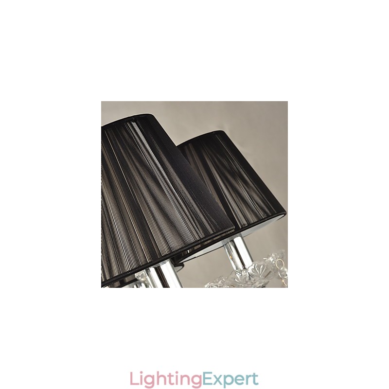 Elegant Crystal Chandelier with 12 Lights