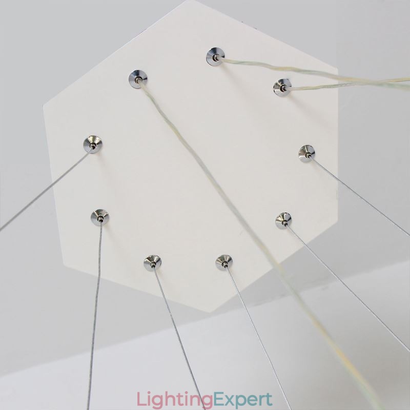 Modern Hexagonal Hanging Light Pendant Light