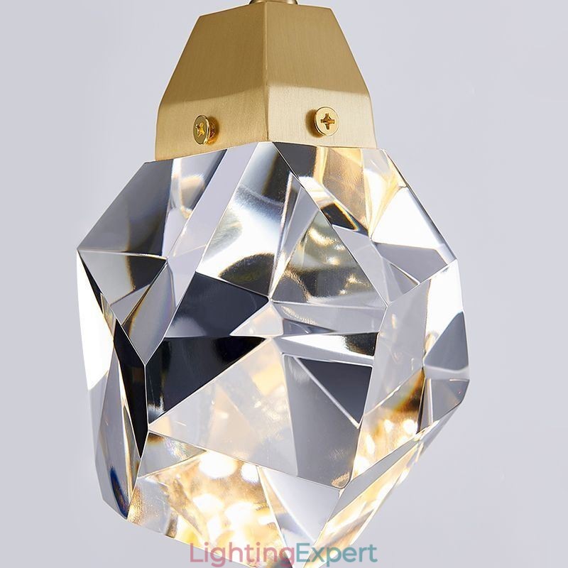 Mini Simple Crystal Ball Light Hanging Light Ceiling Light