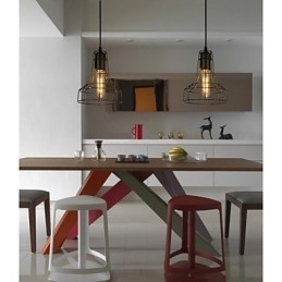 Europe Style Vintage Chandelier for Black Pendant Light