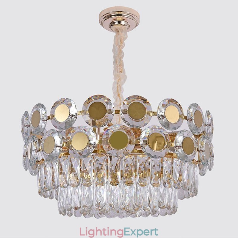 Modern Crystal Pendant Light Ceiling Lighting Fixture