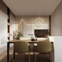 Pendant Light Minimalist Decorative Light Fixture 52W