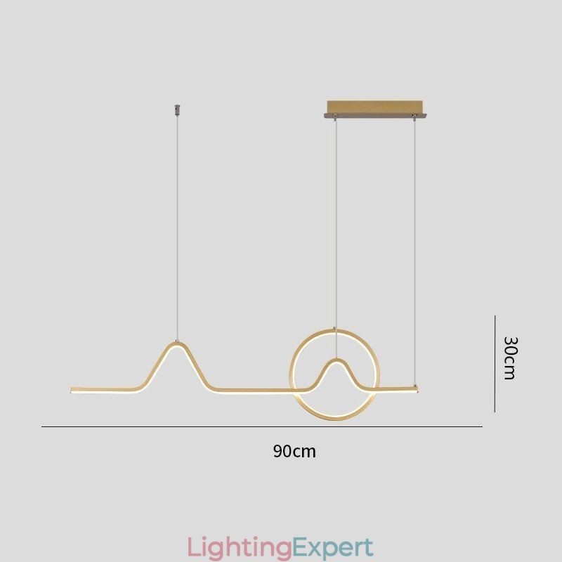Pendant Light Minimalist Decorative Light Fixture 52W