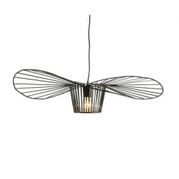 Iron Pendant Light Straw Hat Lamp 1 Light