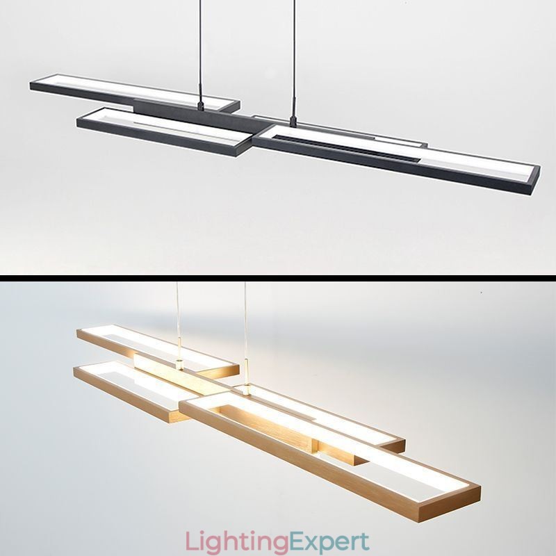 Modern Pendant Light Horizontal Ceiling Light Fixture