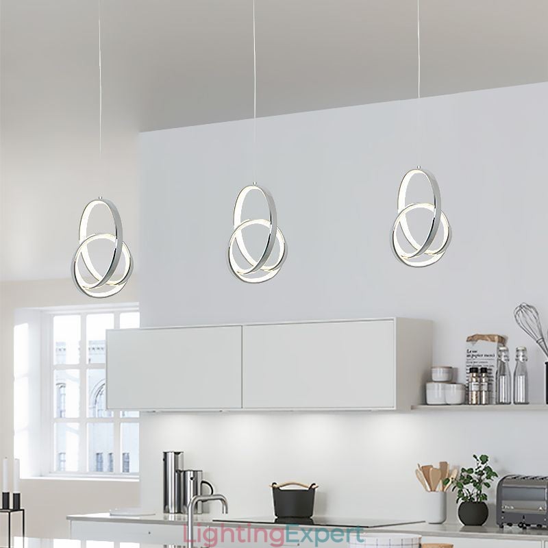 Pendant Light Irregular Ring Ceiling Light