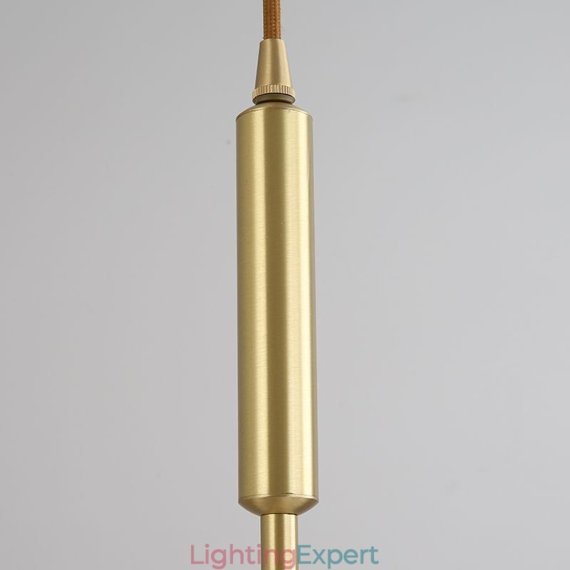 Modern Simple Pendant Light Brass Ceiling Light
