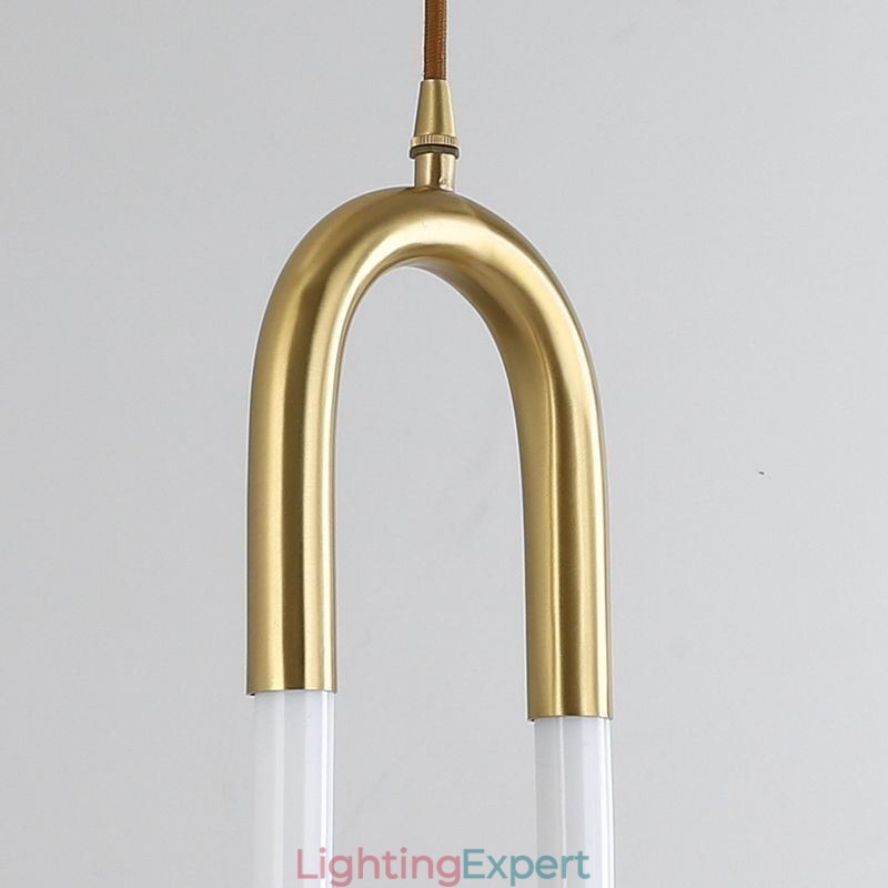 Modern Simple Pendant Light Brass Ceiling Light