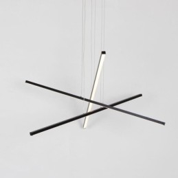Linear Suspension Pendant Light Decorative Light Fixture