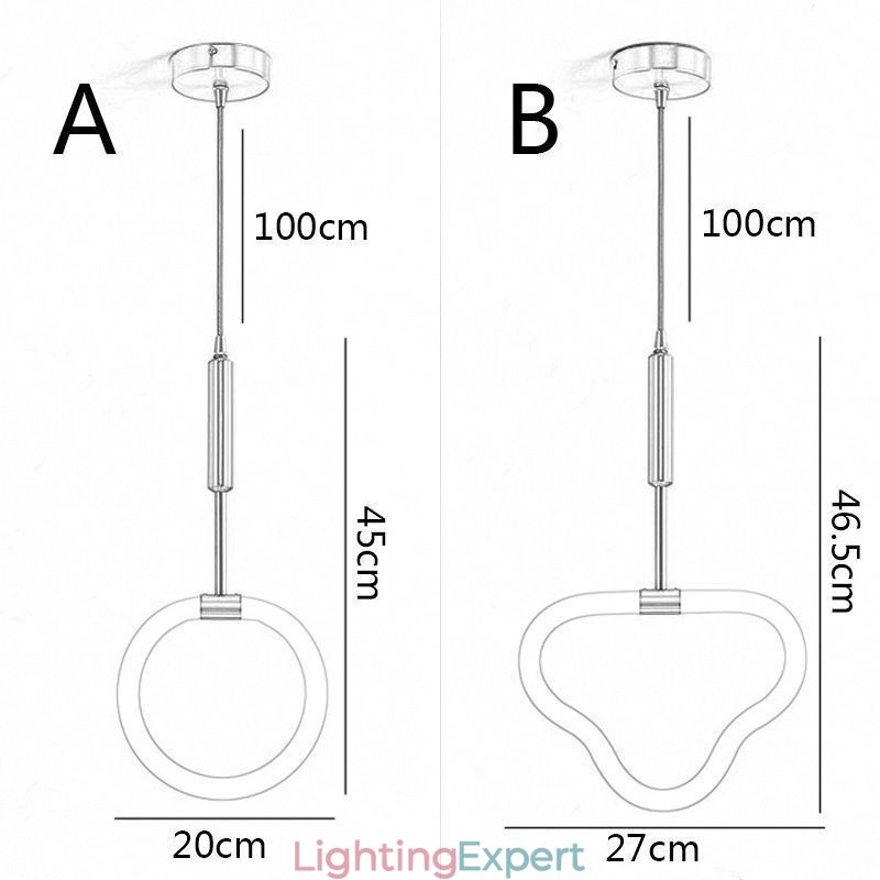 Modern Ceiling Light Dimmable Acrylic Ceiling Lamp l