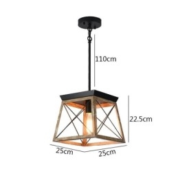 Vintage Style Single Light Pendant Light