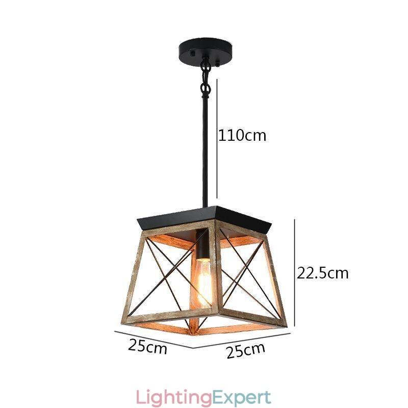 Vintage Style Single Light Pendant Light
