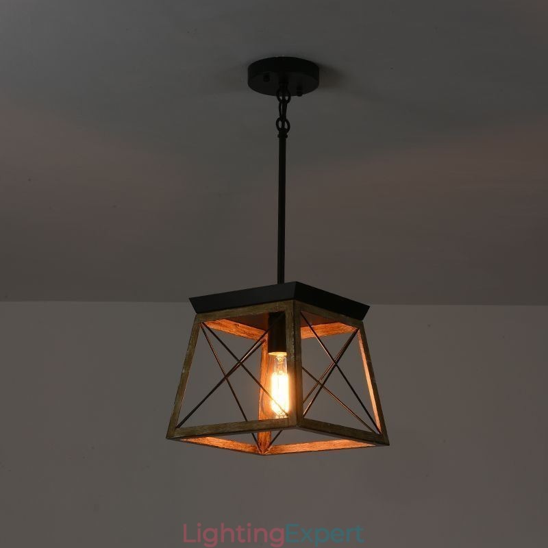 Vintage Style Single Light Pendant Light