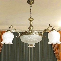 Traditional Classic Painting Chandelier