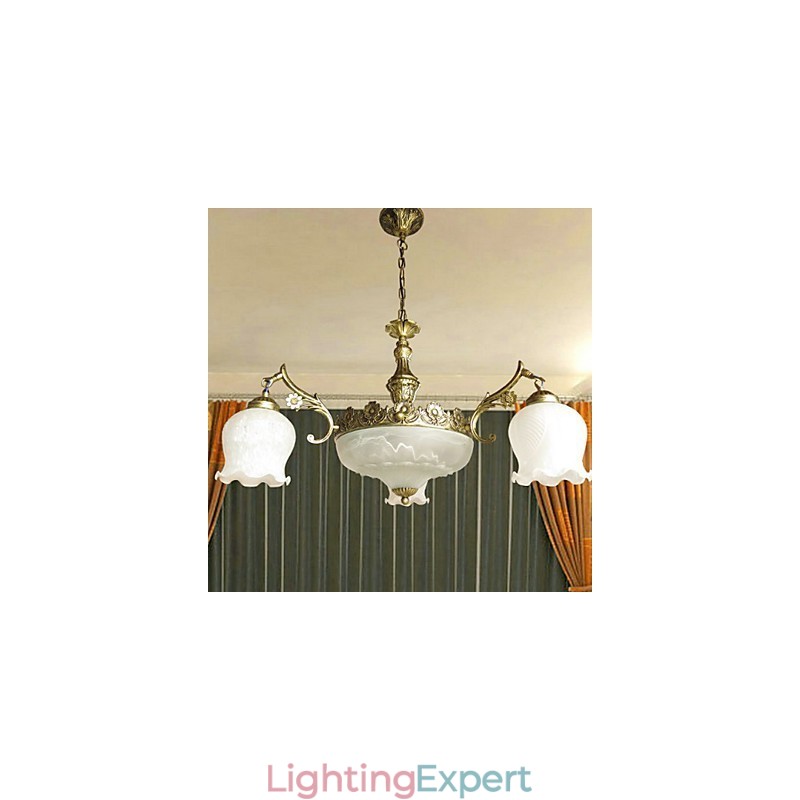 Traditional Classic Painting Chandelier