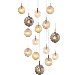 Glass Pendant Light Creative Decorative Glass Globe Loft