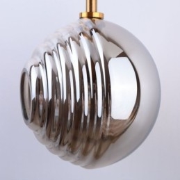 Glass Pendant Light Creative Decorative Glass Globe Loft
