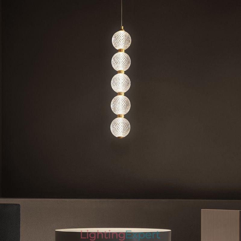Pendant Light Acrylic Beaded Decorative Lighting