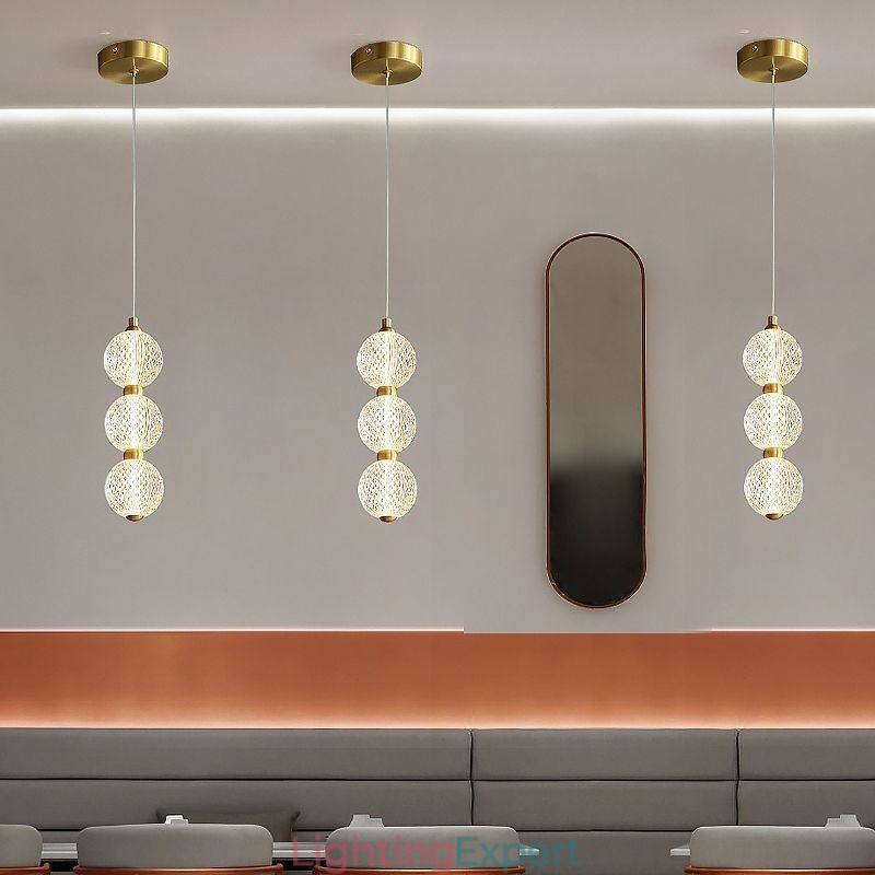 Pendant Light Acrylic Beaded Decorative Lighting